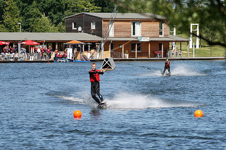 der WakePark im Allerpark Wolfsburg