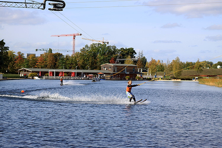 Wasserski auf dem Arenasee